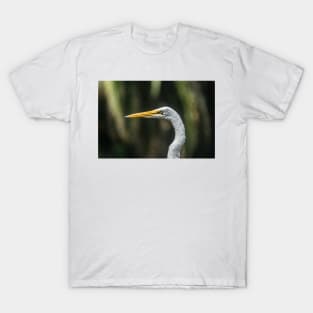 Headshot of an Egret T-Shirt